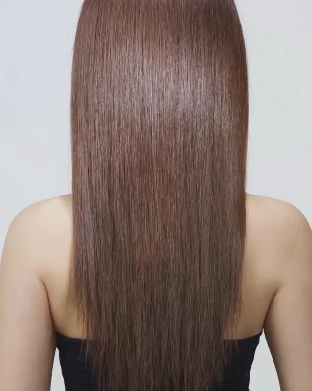 Smooth, shiny hair
